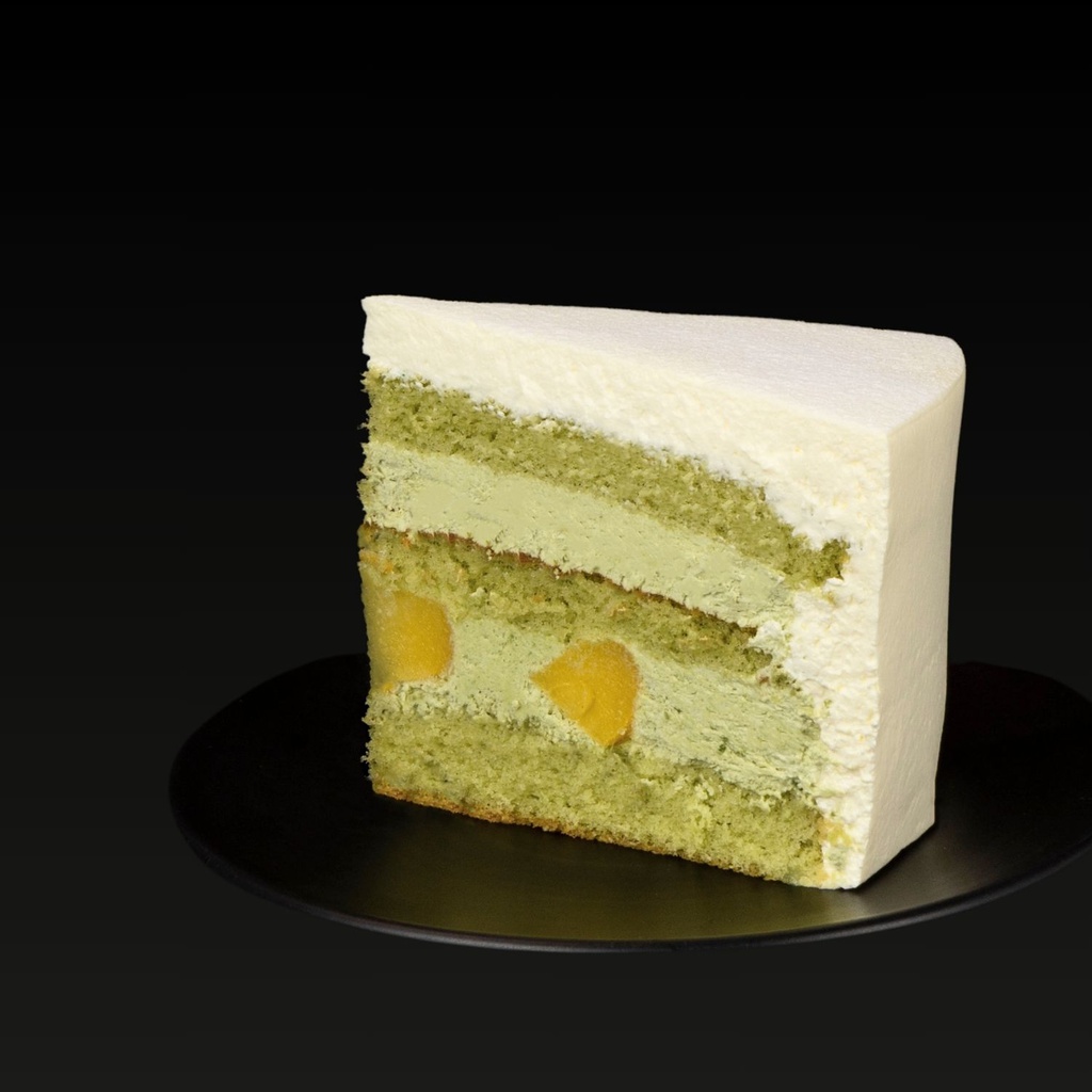 Green Tea Fresh Cream-slice